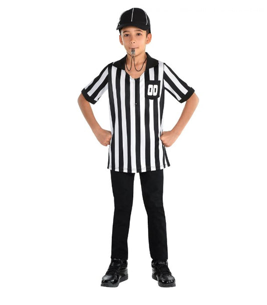 Referee Shirt Hat - Sports - Costume - Child One Size