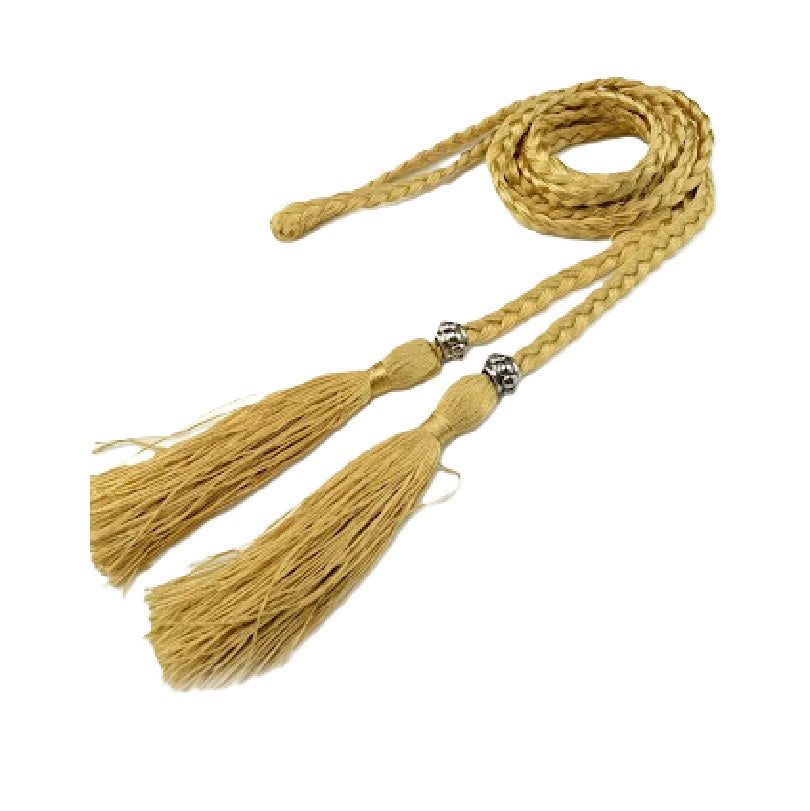 Gold Braided Rope Belt - Biblical - Angel - Costume Accessory - One Size