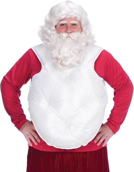 Santa Belly Stuffer Vest - Costume Accessory - Men - One Size - 2 Colors