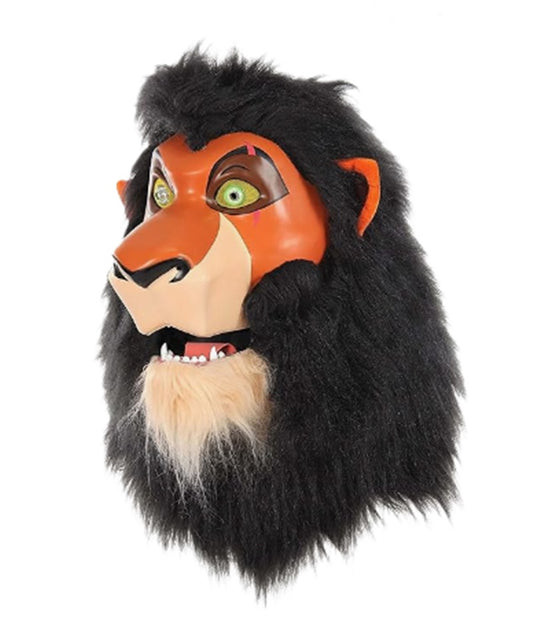 Oversized Scar Mask - Lion King - Mouth Mover - Costume Accessory - One Size