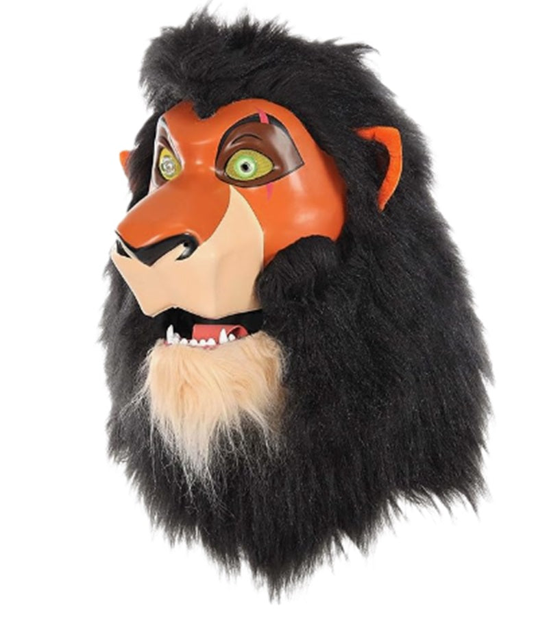 Oversized Scar Mask - Lion King - Mouth Mover - Costume Accessory - One Size