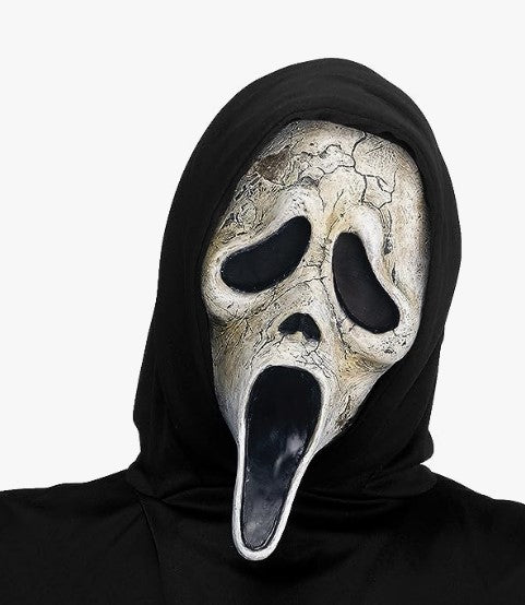 Máscara de túnica envejecida de Scream Ghostface® - Licencia oficial - Disfraz de lujo - Adulto