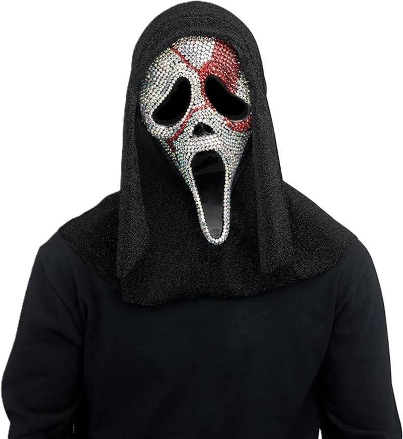 Ghostface® Bloody Bling Mask - Scream - Costume Accessory - One Size