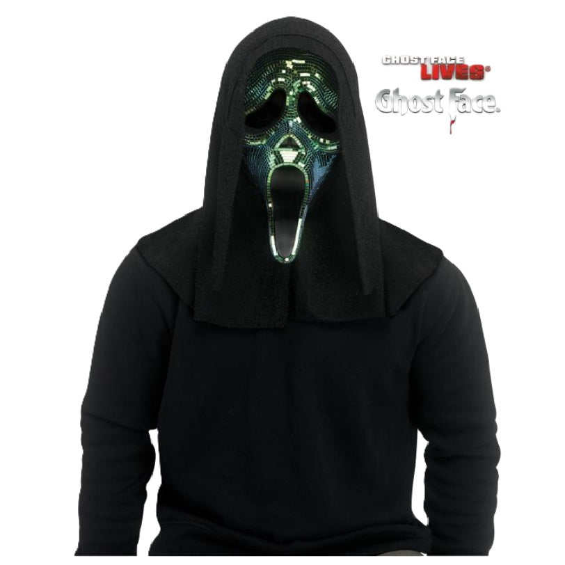 Ghostface® Disco Mirror Mask - Scream - Costume Accessory - One Size