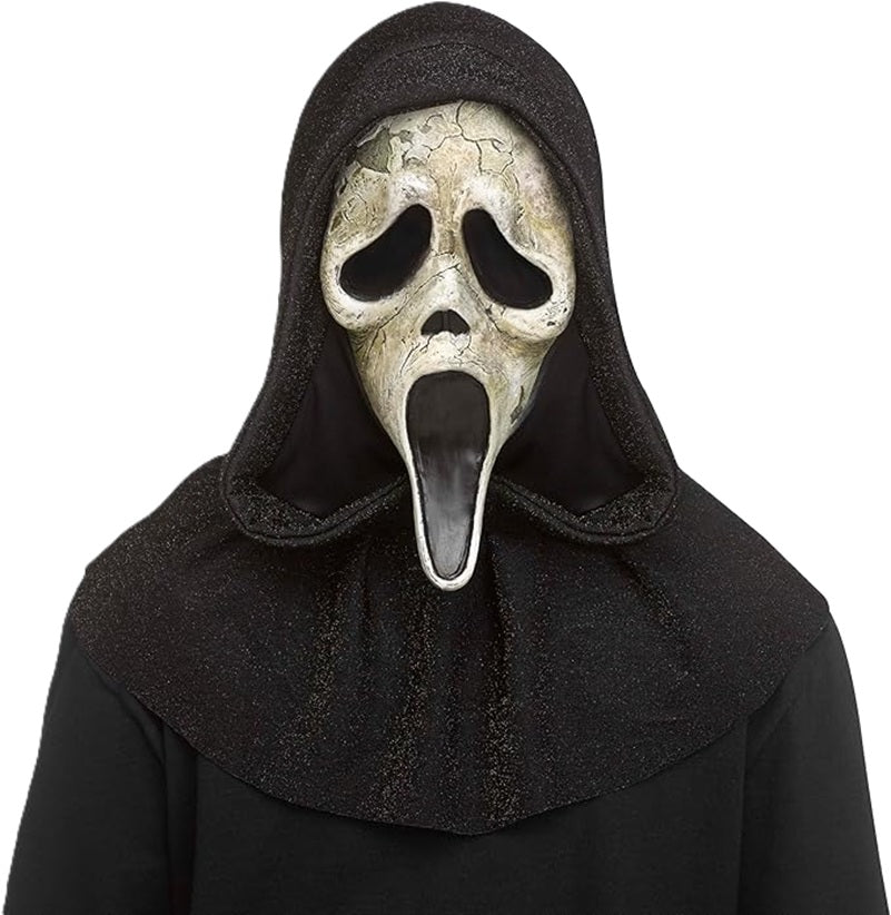 Ghostface® Mask Aged Deluxe - Scream - Costume Accessory - One Size
