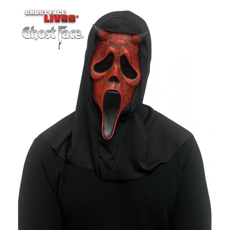 Aged Devil Ghostface® Mask - Scream - Costume Accessory - One Size