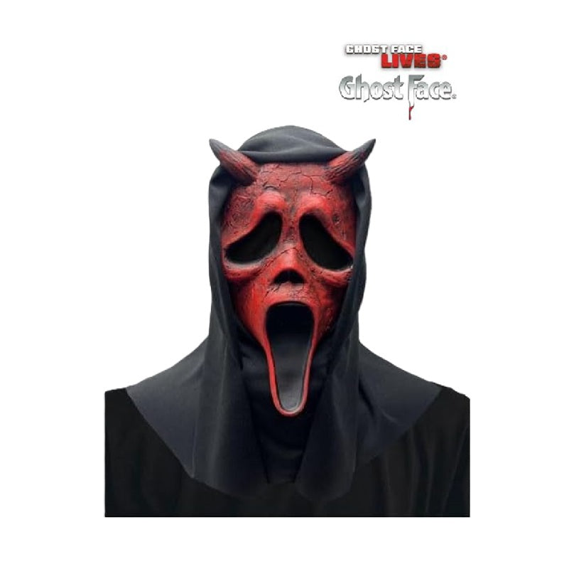 Aged Devil Ghostface® Mask - Scream - Costume Accessory - One Size