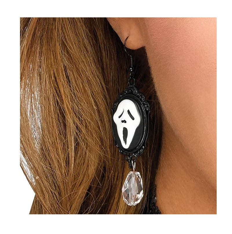 Ghostface Choker and Earring Set - Scream - Officially Licensed Accessories