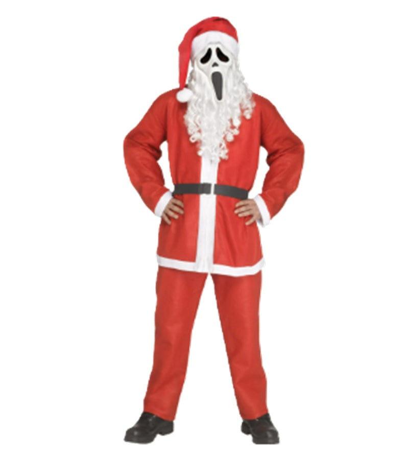 Santa Ghostface® Mask - Scream - Licensed Costume Accessory - One Size