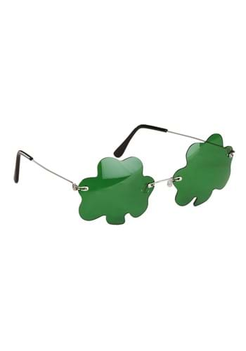 Shamrock Glasses - Green - Rimless - St Patrick's Day - Costume Accessories