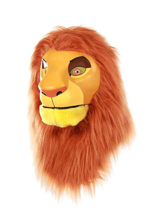 Oversized Simba Mask - Lion King - Mouth Mover - Costume Accessory - One Size