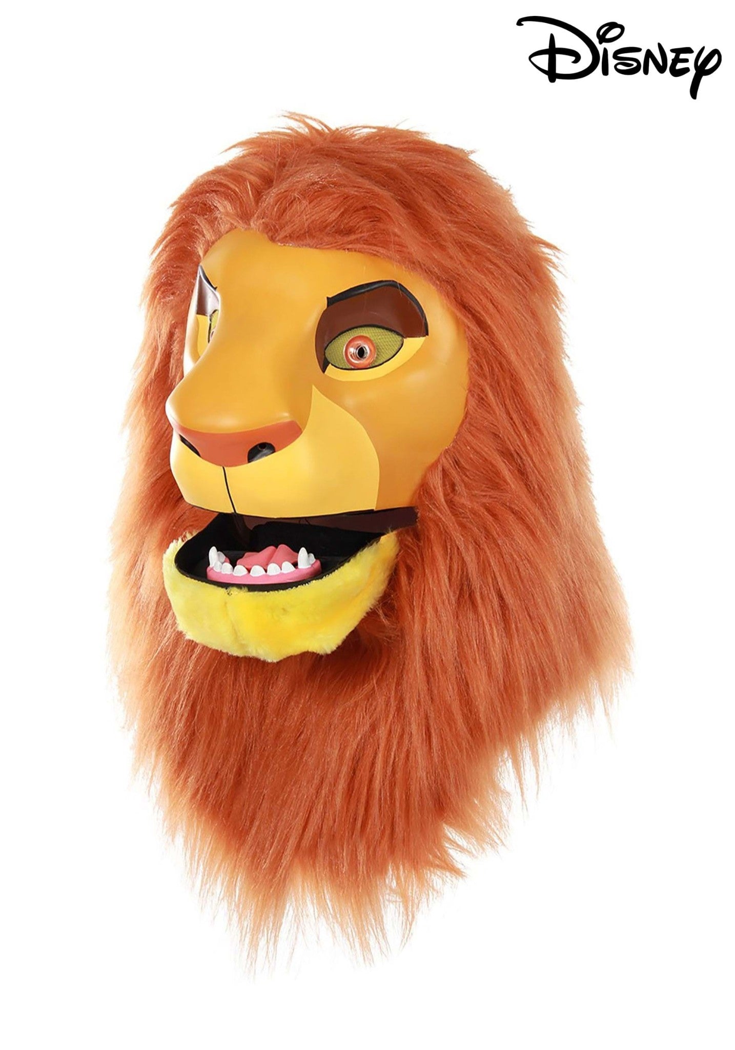 Oversized Simba Mask - Lion King - Mouth Mover - Costume Accessory - One Size