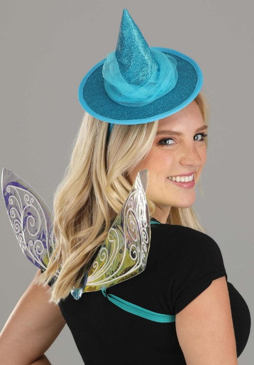 Disney Merryweather Hat & Wings - Blue - Sleeping Beauty - Costume Accessories