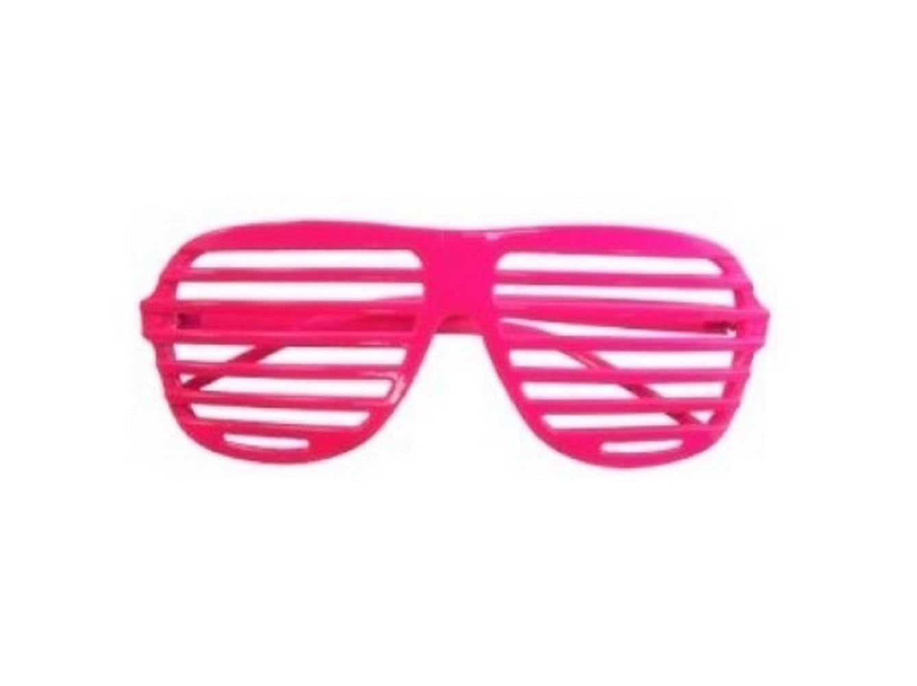 1980's Shutter Slot Glasses - Costume Accessory - One Size - 2 Colors