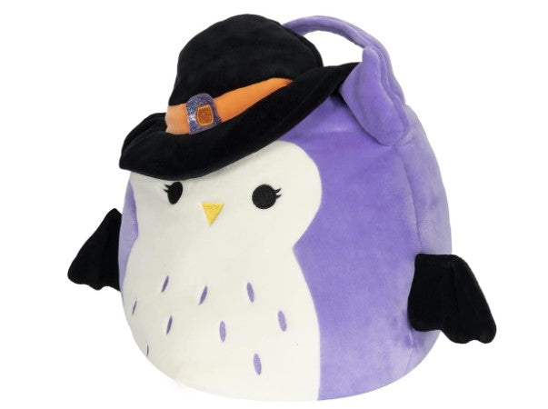 Holly the Owl - Squishmallows - Halloween Treat Pail - Costume Accessory