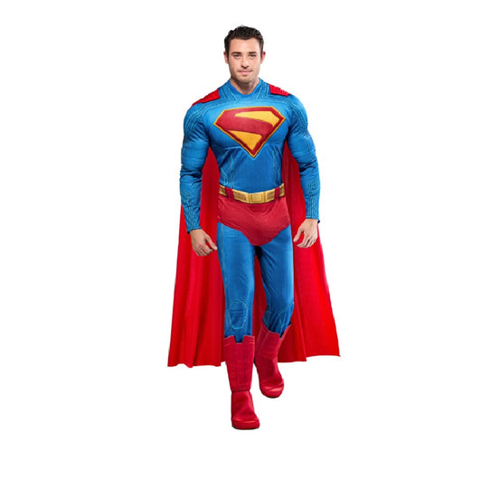 Superman 2025 Movie - DC Comics - Licensed Costume - Men - 3 Sizes