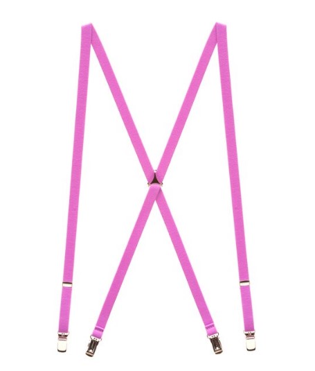 Skinny Neon Suspenders - 80's -  4 Colors - 48" - Costume Accessories - Adult