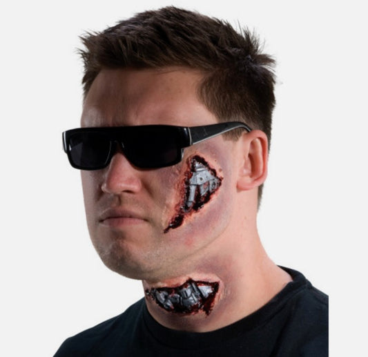 Terminator Latex Prosthetic - I'll Be Back - Costume Accessory - One Size