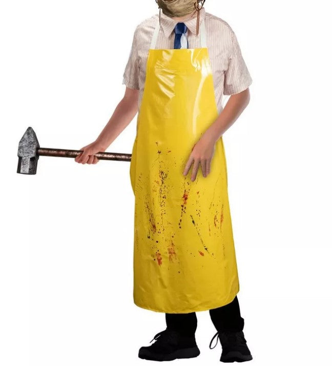 Texas Chainsaw Massacre - Apron - Yellow - Costume Accessory - Child Size