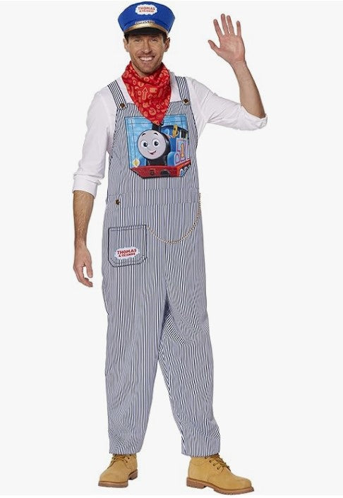 Thomas Conductor - Overalls - Hat - Costume - Men - 4 Sizes