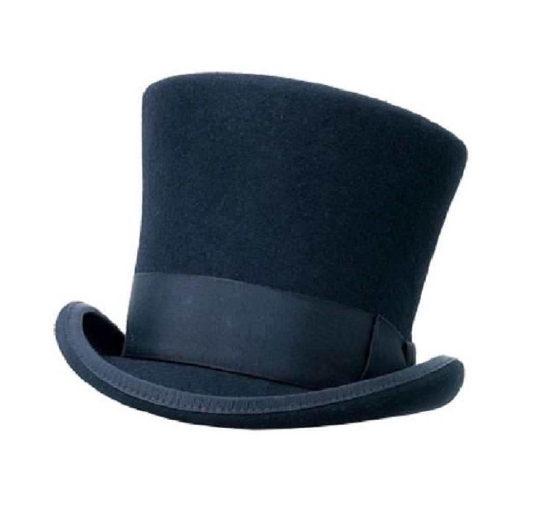 Dickens Top Hat - Black - Christmas - Costume Accessory - Men's - Large/XL