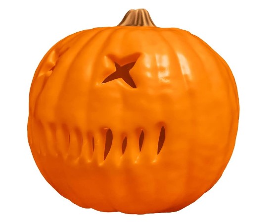 Trick r' Treat Sam - Light Up Pumpkin - Decor - Costume Accessory Prop