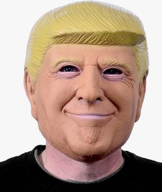 Former President Trump Mask - Latex - Politician - Deluxe Costume Accessory