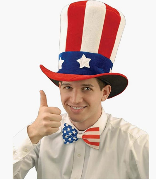 Uncle Sam Hat - Mad Hatter - Costume Accessory - Teen Adult