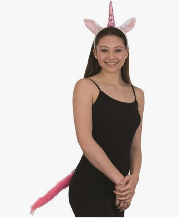 Unicornio - Set de 2 piezas - Accesorios para disfraces - Adulto adolescente