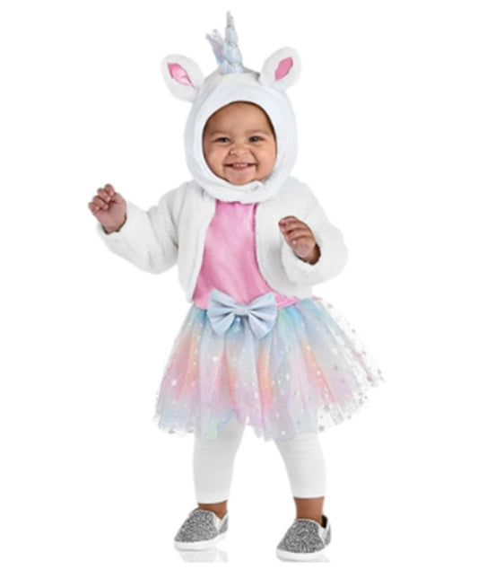 Tutu Unicorn Dress - Jacket & Hood - Costume - Infant/Toddler - 2 Sizes