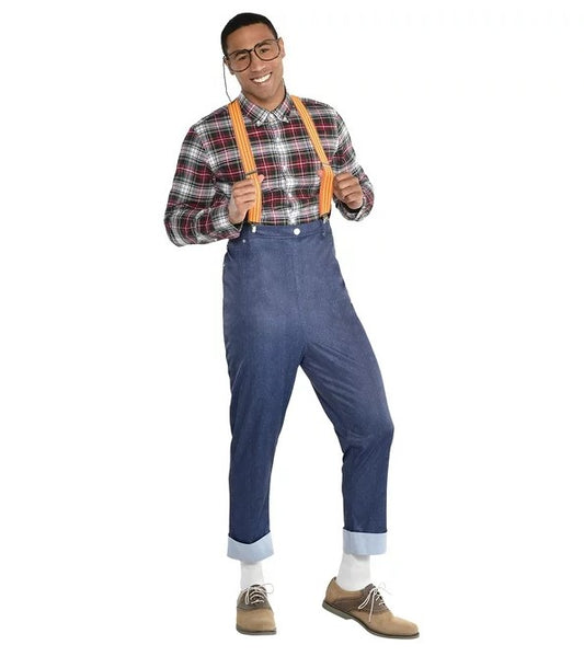 Neighborhood Nerd - Urkel - 80's 90's - Costume - Men - 2 Sizes