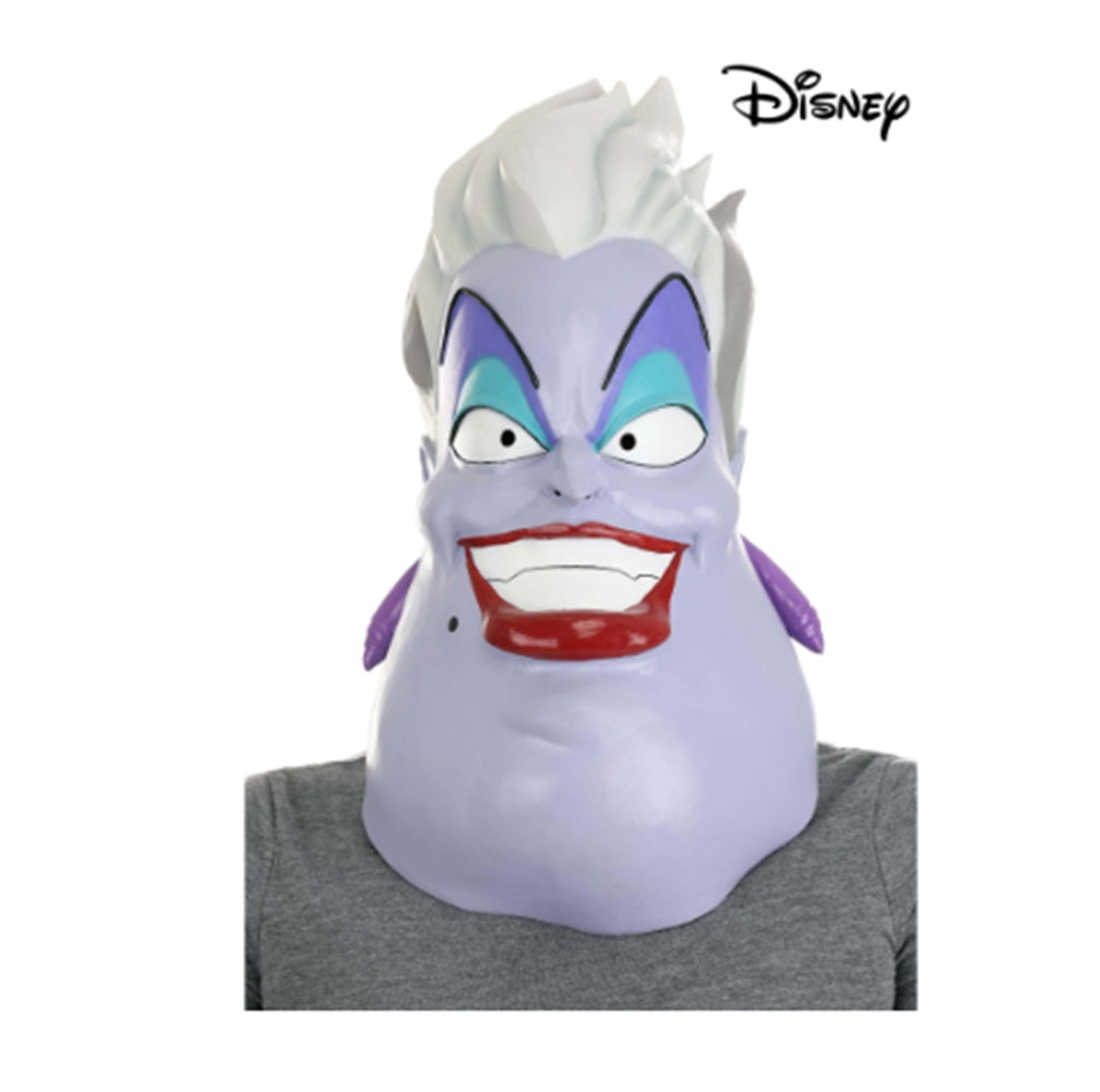 Oversized Ursula Mask - Latex - Little Mermaid - Costume Accessory - One Size