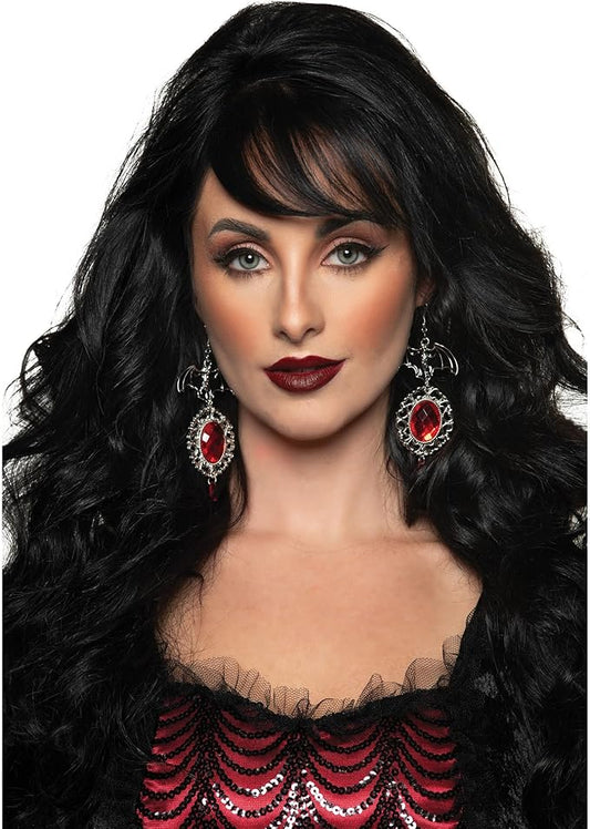 Vampire Bat Earrings - Witch - Gothic - Costume Accessories - One Size