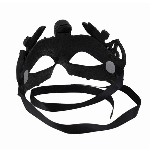 Skull Half Mask - Gothic - Demon - Steampunk - Costume Accessory - One Size