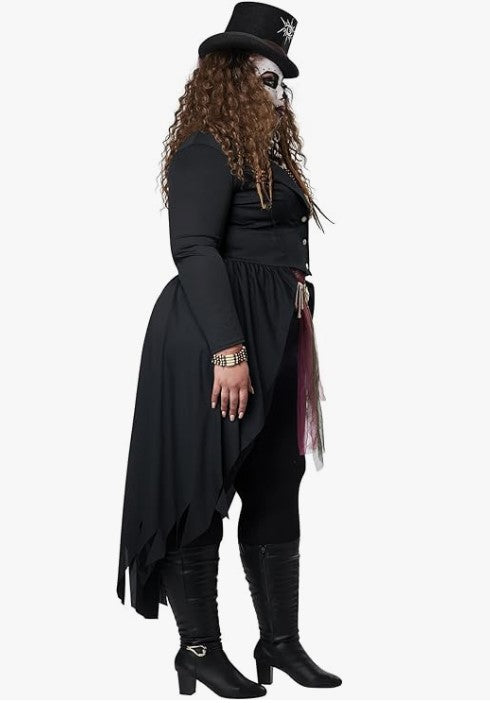 Voodoo Magic Queen - Costume - Women - Plus - 2 Sizes