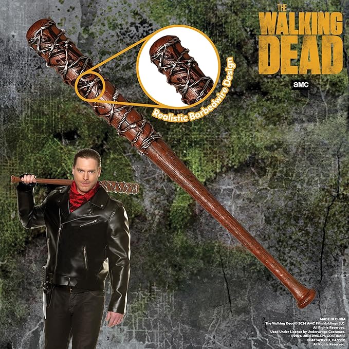 Walking Dead Lucille Bat - Negan - Costume Accessory Prop