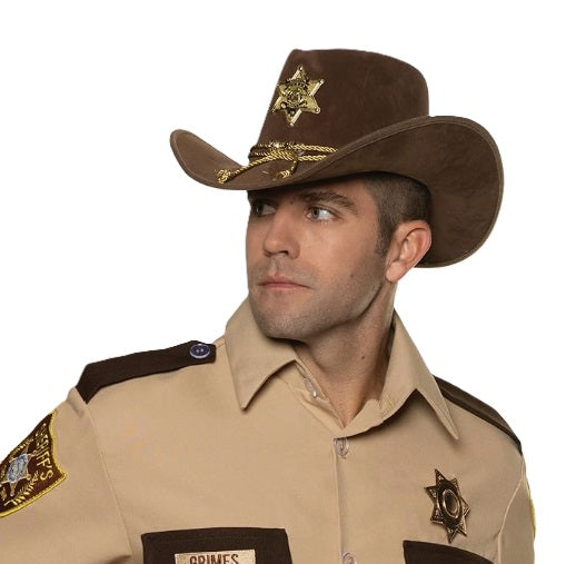 Rick Grimes Sheriff Set - The Walking Dead - Costume Accessories - One Size