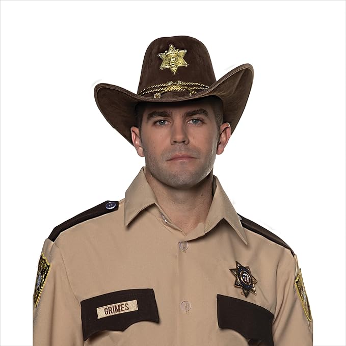 Rick Grimes Sheriff Set - The Walking Dead - Costume Accessories - One Size