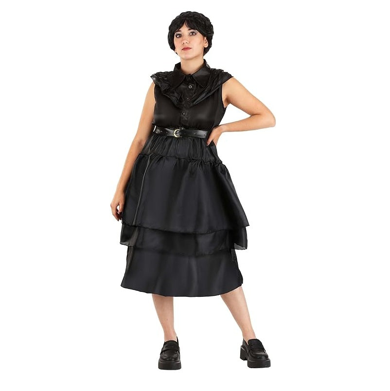 Black Raven Rave Party Dress - Wednesday - Costume - Women - 2 Sizes