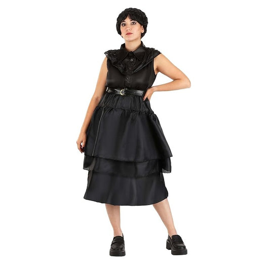Black Raven Rave Party Dress - Wednesday - Costume - Women - 2 Sizes