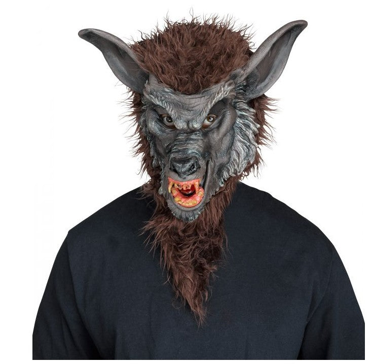 Werewolf Mask - Deluxe Costume Accessory - Teen Adult - 2 Colors