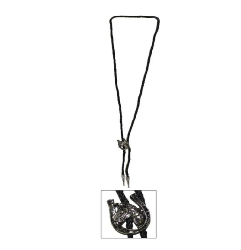 Bolo Western Tie Necklace - Costume Accessory - One Size - 3 Styles