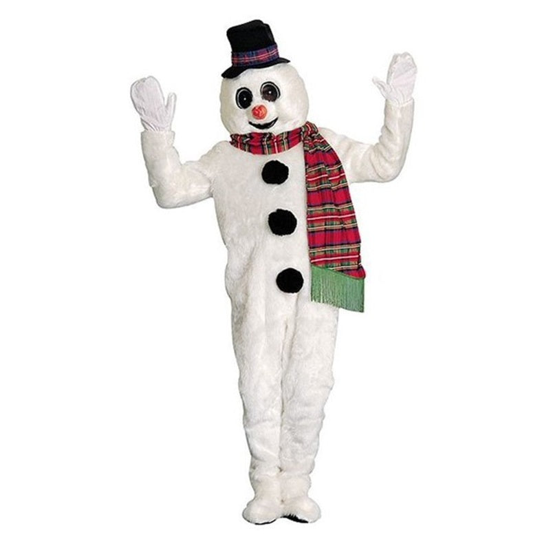 Winter Willie Snowman - Mascot - Costume - Adult - One Size