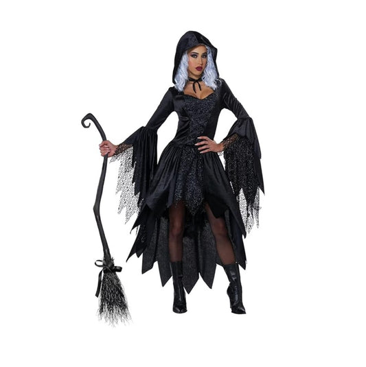 Bewitching Beauty Witch - Black Lace - Costume - Women - 3 Sizes