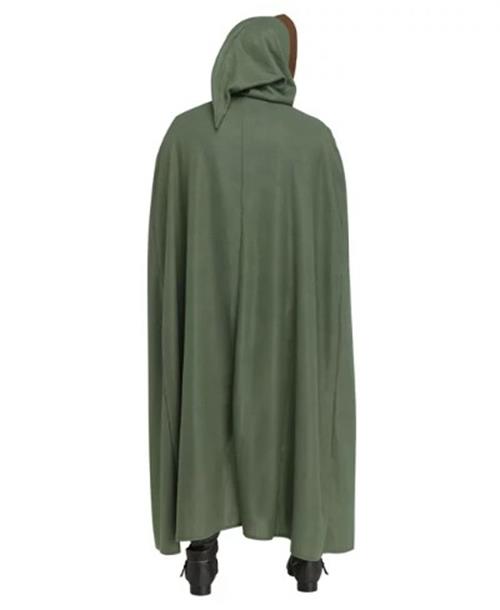 Woodland Warrior Cloak - Robin Hood - Medieval - Costume - Adult