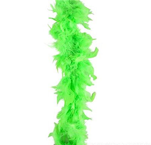 Boa - Neon Green - Feather - 1920's 1980's - Costume Accessory