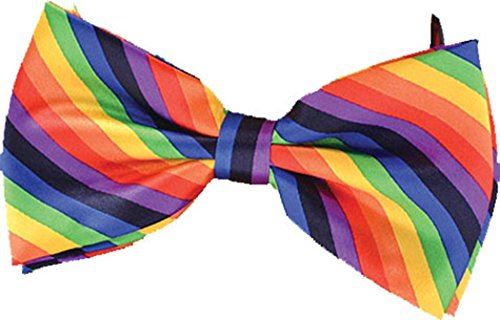 Bow Tie - Rainbow Pride Prom Wedding - Costume Accessory - Adult Teen