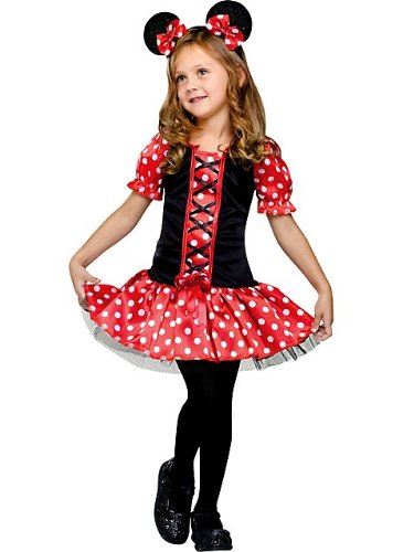 Little Miss Mouse - Minnie - Costume - Child Small 4-6