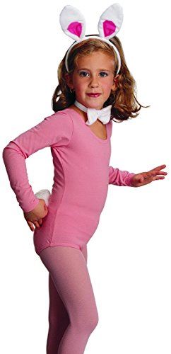 Bunny Costume Accessory Kit - White/Pink - Costume Accessories - Child