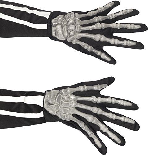 Skeleton Gloves - Day of the Dead - Costume Accessory - Teen Adult